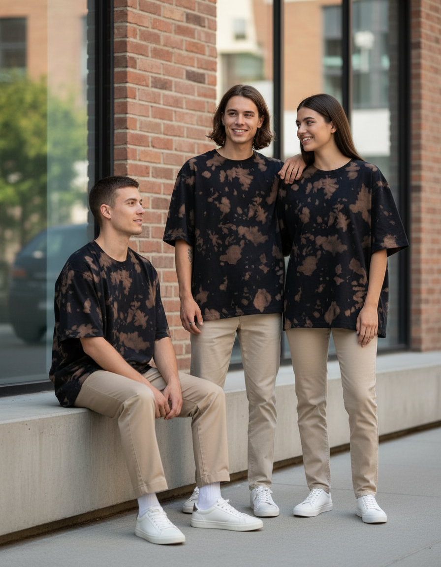 Unisex Tie Dye oversized T-shirt