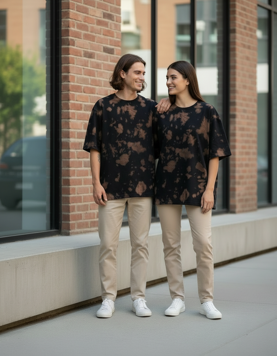 Unisex Tie Dye oversized T-shirt