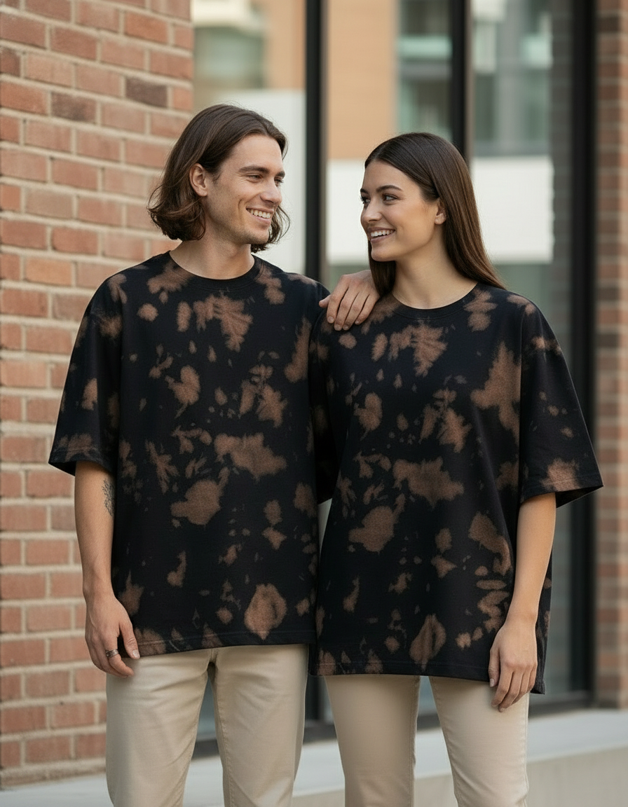 Unisex Tie Dye oversized T-shirt