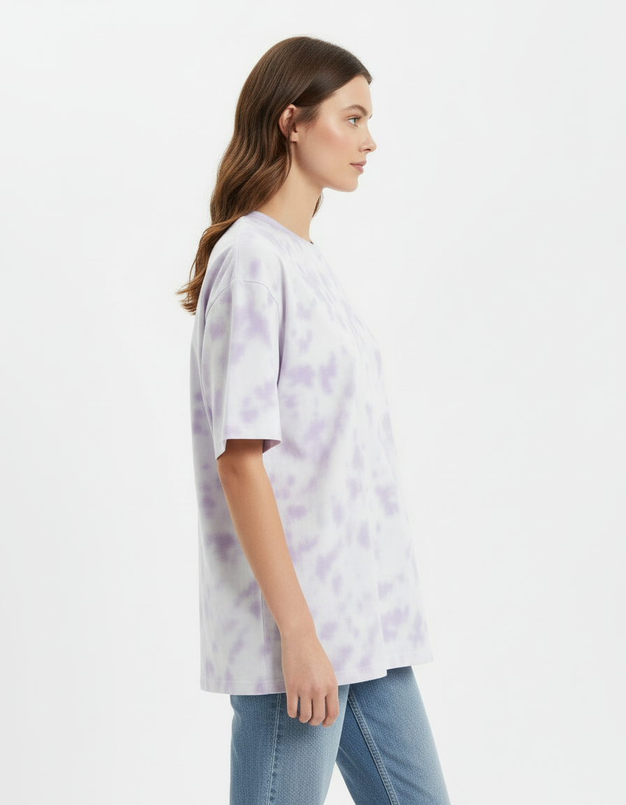 Female Tie Dye Oversized T-Shirt